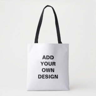 All-Over-Print Customisable Tote, Shoulder Tote Bag