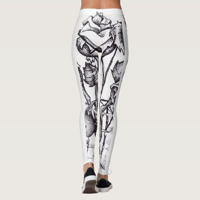All-Over-Print Leggings (Back)