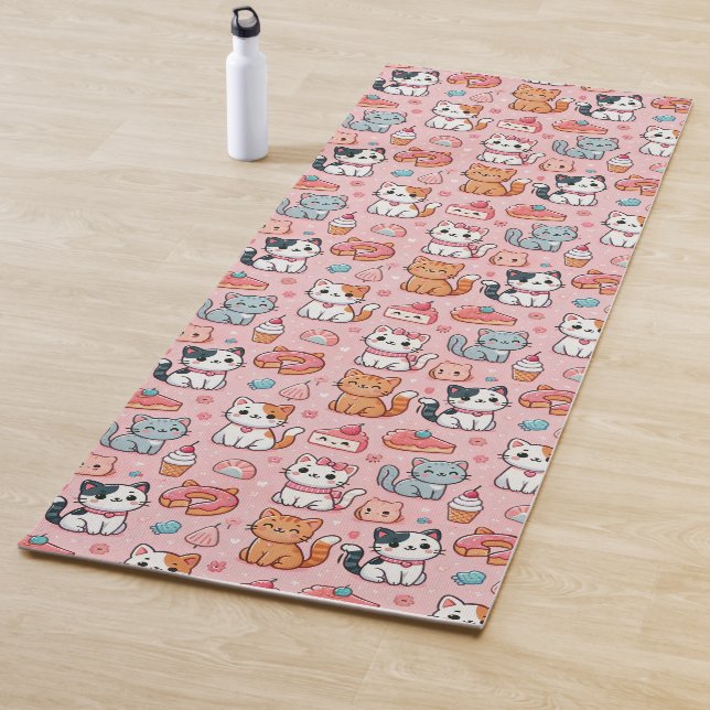 All Over Print pattern Yoga Mat (In Situ)
