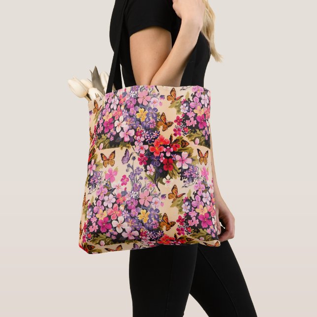 All Over Print Tote Bag (Close Up)