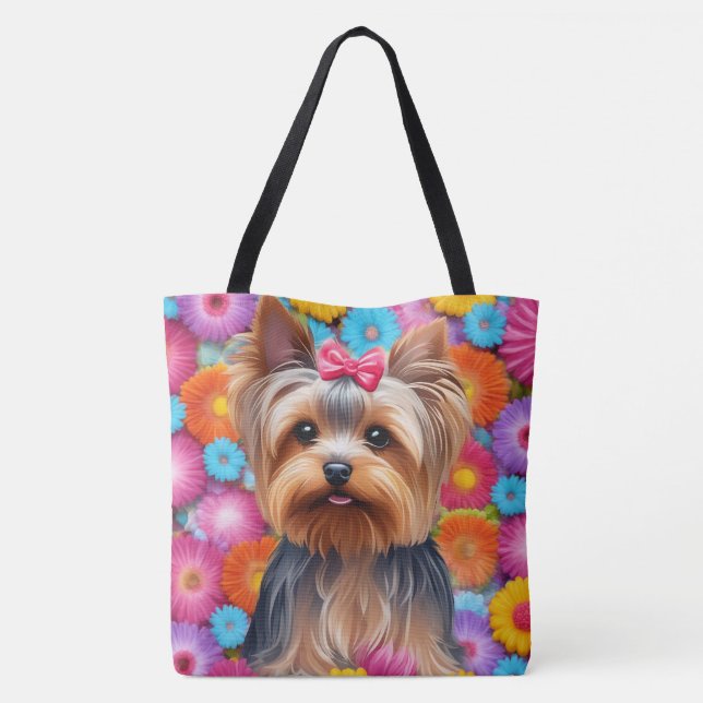 All-Over-Print Tote Bag, Large Bag (Back)
