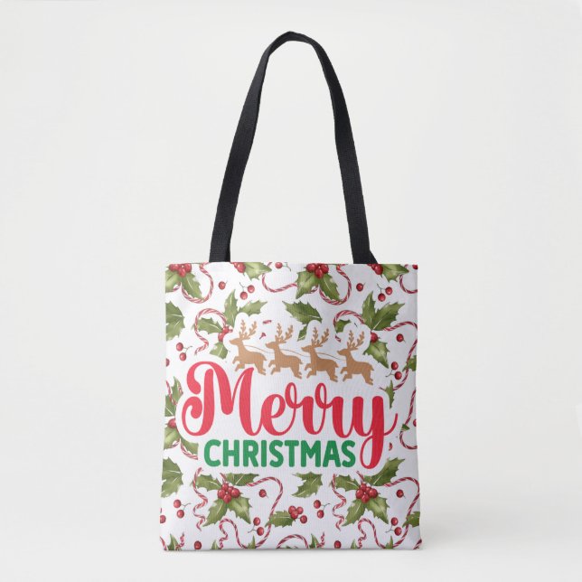 All-Over-Print Tote Bag, Medium (Front)