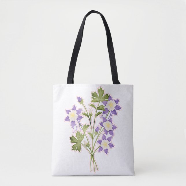All-Over-Print Tote Bag, Medium Bag (Front)