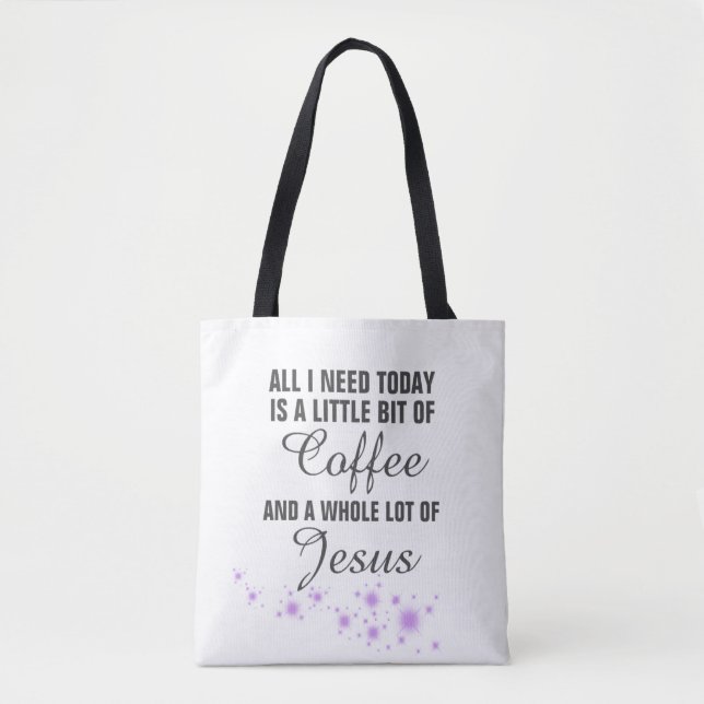 All-Over-Print Tote Bag, Medium Bag (Front)