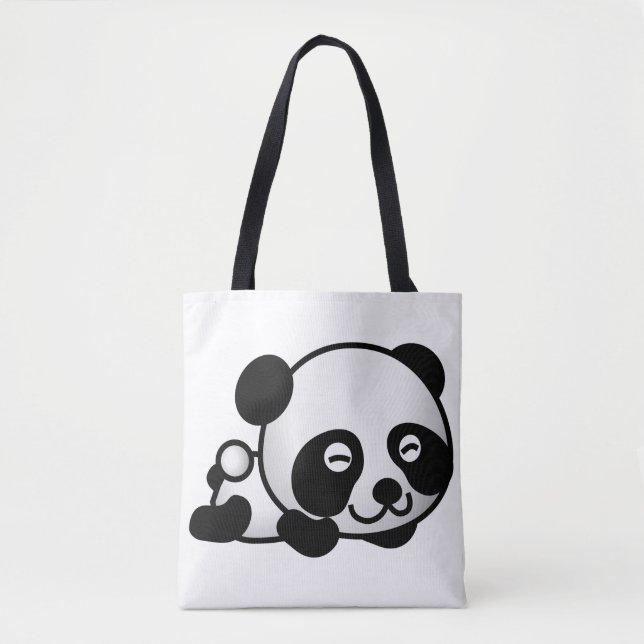 All-Over-Print Tote Bag. Panda. Bag (Front)