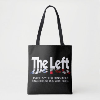 All-Over-Print Tote Bag - The Left, Defined...