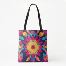 All-Over-Print Tote, Shoulder Tote