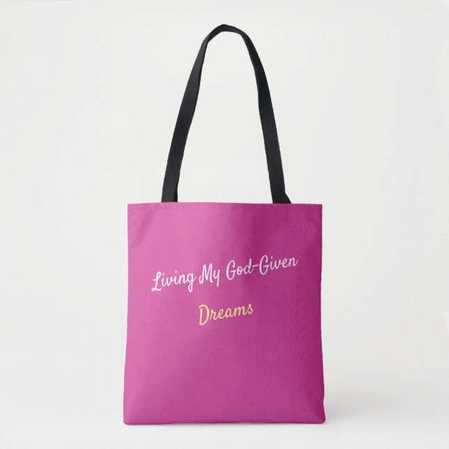 All-Over-Print Tote, Shoulder Tote Bag (Front)