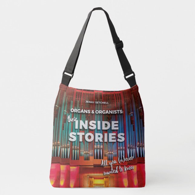 All-over print tote with cover of organ book (Front)
