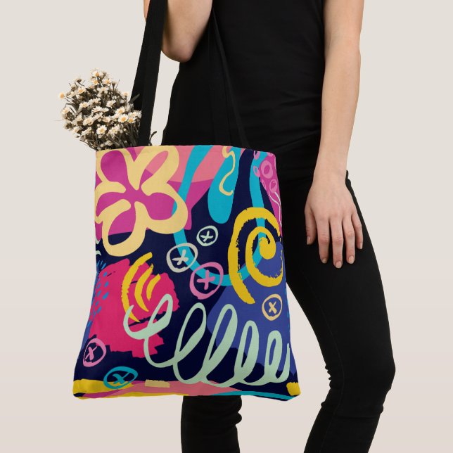 All-Over-Print ToteBag,Large Tote Bag (Close Up)
