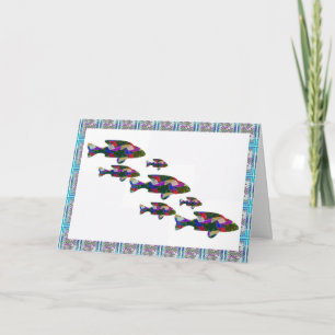 all over prints Happy Anniversary Greeting Cards