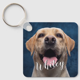  All paws matter custom 2-sided dog photo & quote Key Ring