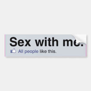 ALL PEOPLE LIKE THIS -.png Bumper Sticker