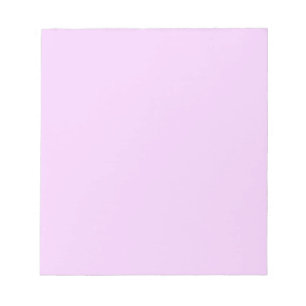 All Pink Nothing But Colour Pink Light Pink Notepad