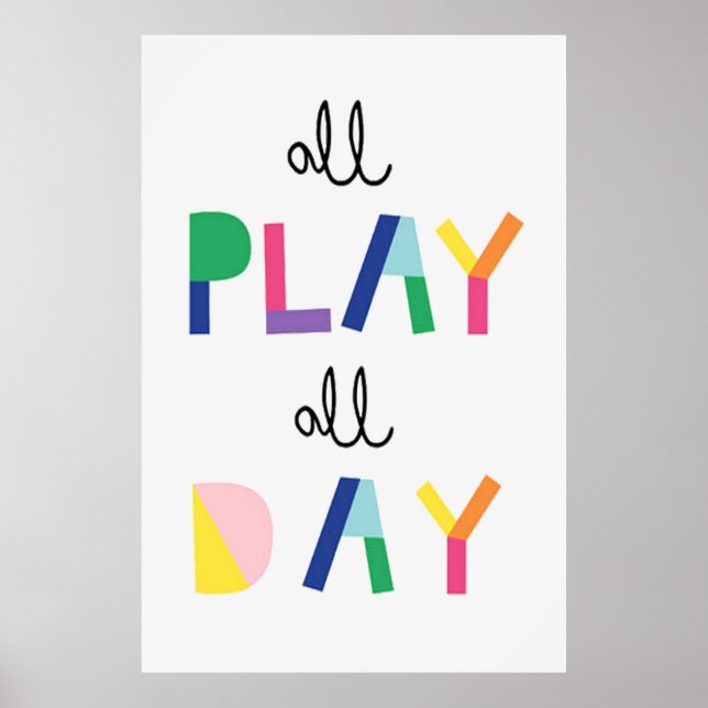 All play all day poster (Front)
