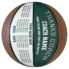 All Players, Team Colours on Basketball Coach Gift