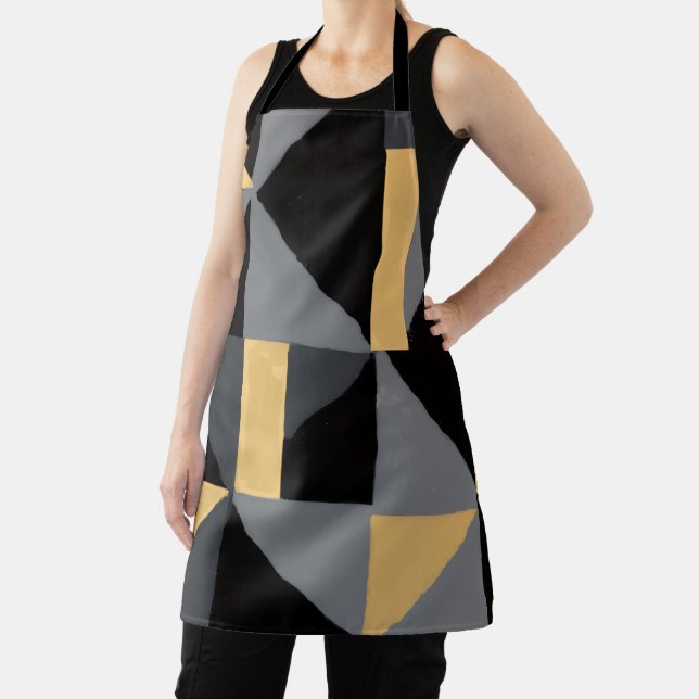 All-Printed Modern Geometry Apron (Insitu)