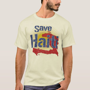 ALL Proceeds go to RED CROSS - Save Haiti T-Shirt