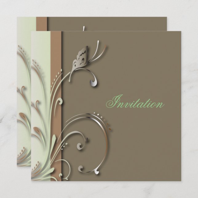 All Purpose Party Celebration | DIY Text Invitation (Front/Back)