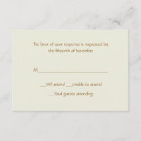 All Purpose Sand Response Card