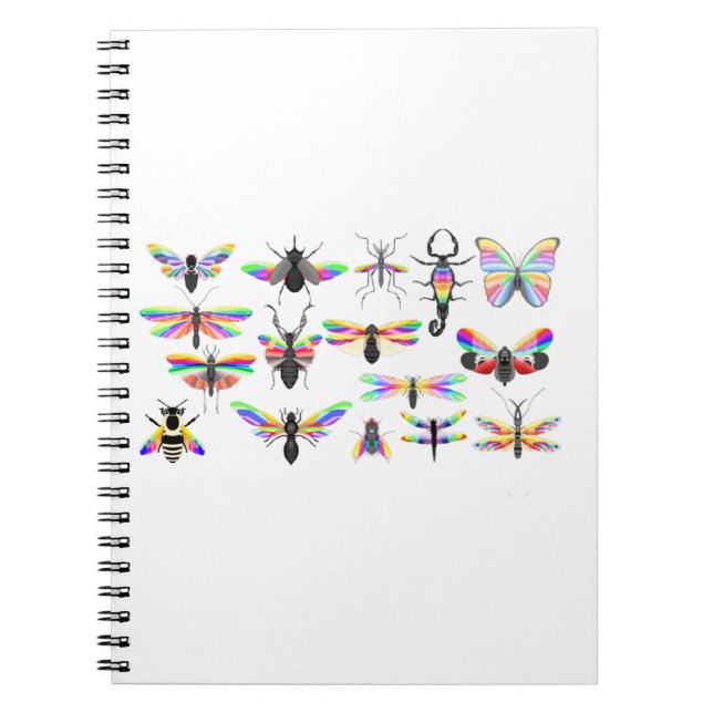 All Rainbow Bugs Notebook (Front)