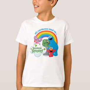 All Rainbows Lead to Sesame Street T-Shirt