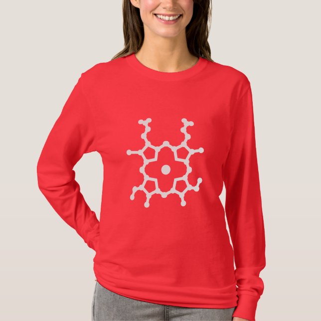 All red long sleeves T-Shirt (Front)