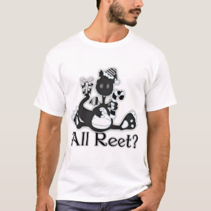 All Reet? Geordie Christmas Dragon T Shirt