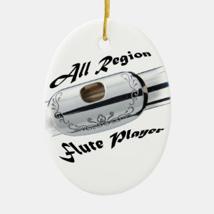 All Region Flute Player Ornament Jewellery