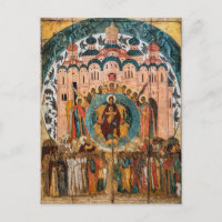 All Rejoice in Thee Orthodox Byzantine Icon