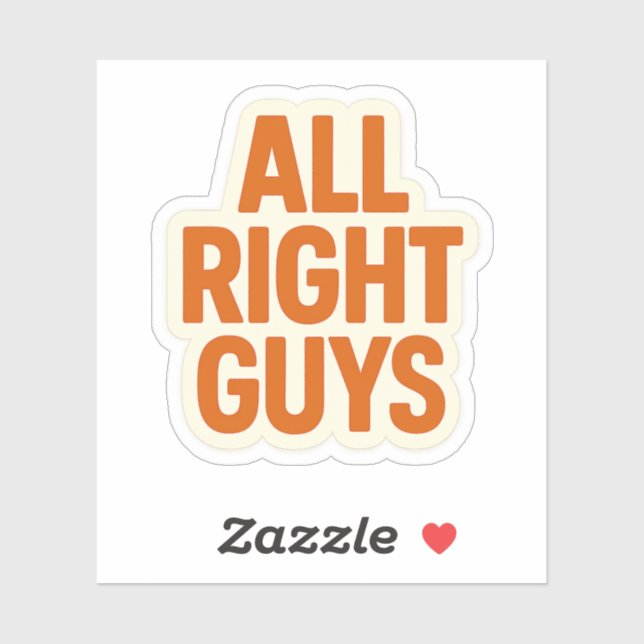All Right Guys – Funny Intro Catchphrase (Sheet)