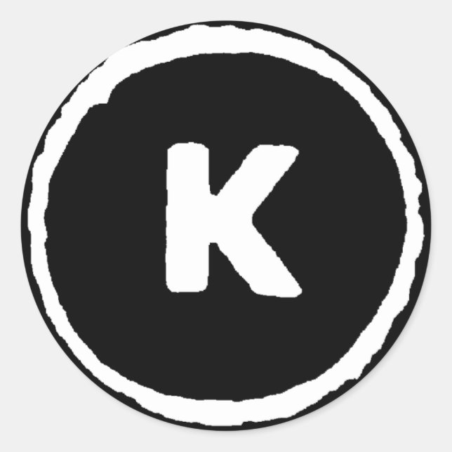 All Rights Reversed Black To You Classic Round Sticker (Front)