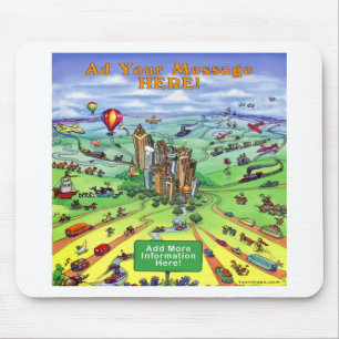 All Roads lead to Atlanta Georgia Mouse Pad