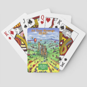All Roads lead to Atlanta Georgia Playing Cards