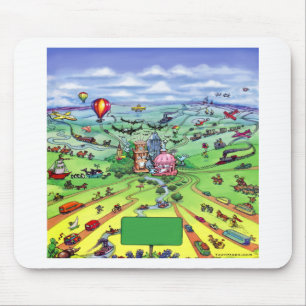 All Roads Lead to Austin Texas Mouse Pad