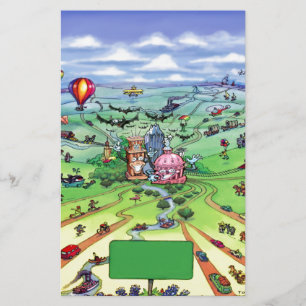 All Roads Lead to Austin Texas Stationery