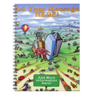 All Roads lead to Dallas Texas Notebook