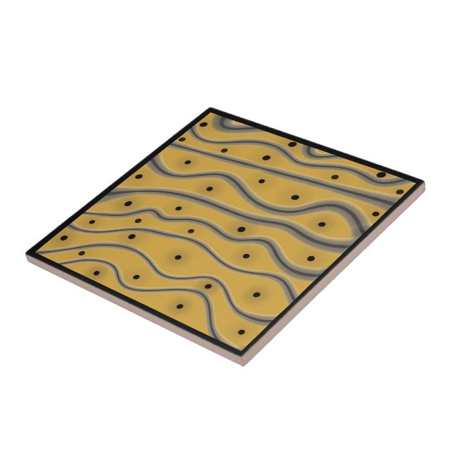 All Roads Lead To Nowhere Ceramic Tile (Side)