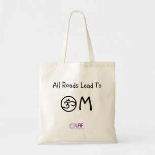 All Roads Lead To OM Tote Bag