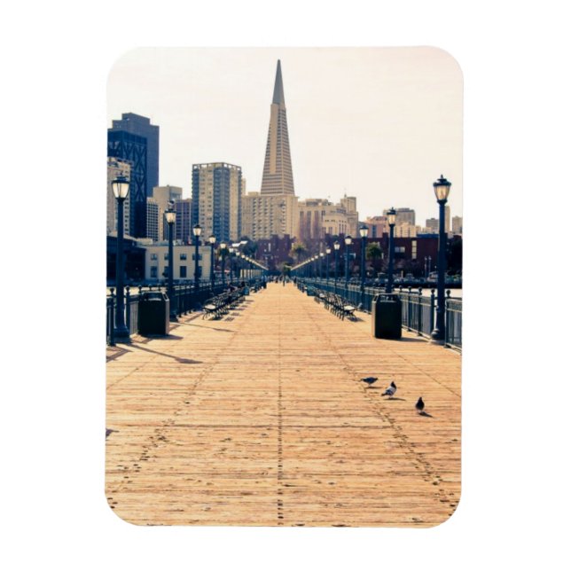 All roads lead to pyramid. magnet (Vertical)