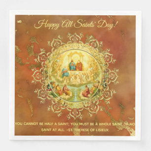 ALL SAINTS DAY FEAST DAY PARTY CELEBRATION NAPKIN