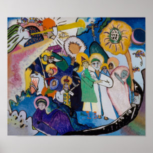 All Saints Day I   Kandinsky   Poster