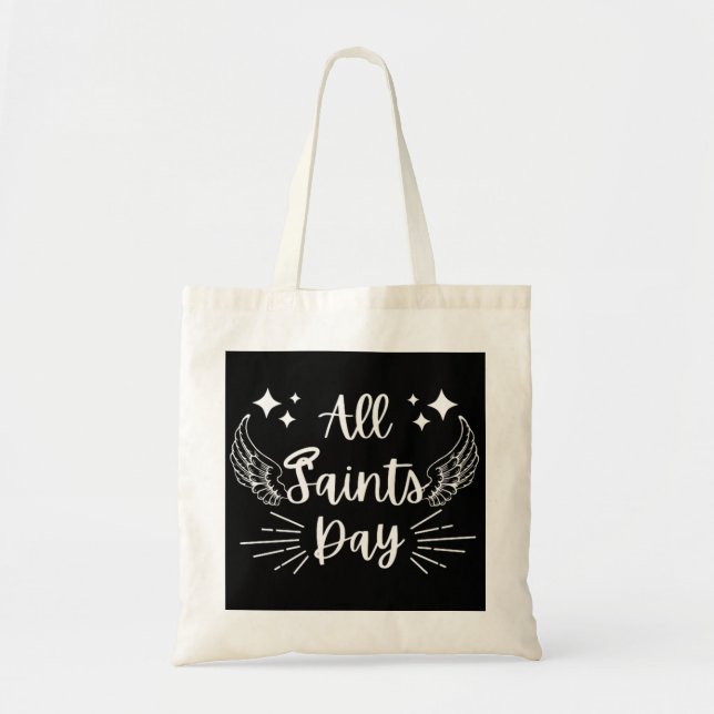 All Saints Day Tote Bag (Front)