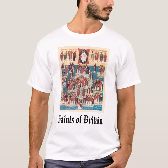 All Saints of Britain, Saints of Britain T-Shirt (Front)
