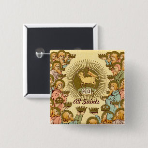 All Saints (RLS 19) 15 Cm Square Badge