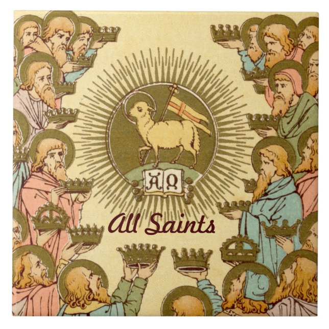 All Saints (RLS 19) Ceramic Tile (Front)