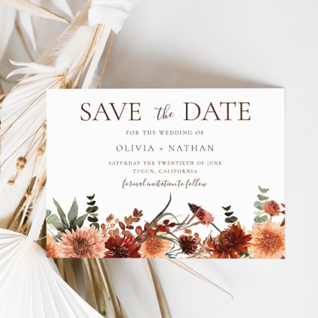 All Seasons Divine Boho Wedding Save The Date (Creator Uploaded)