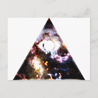 All Seeing All Knowing Postcard