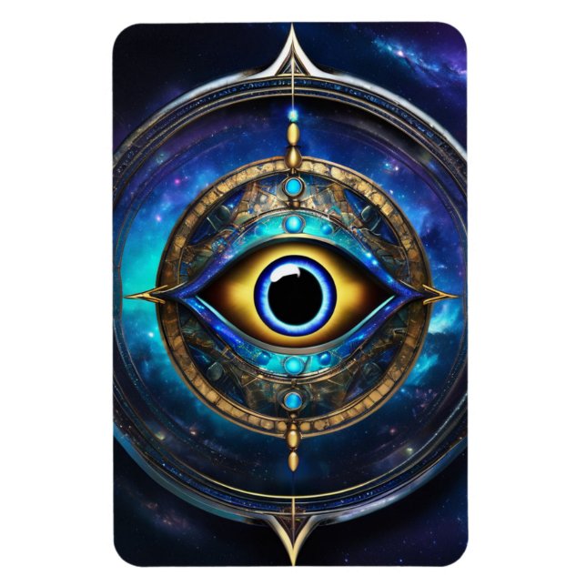 All Seeing Evil Eye Magnet (Vertical)