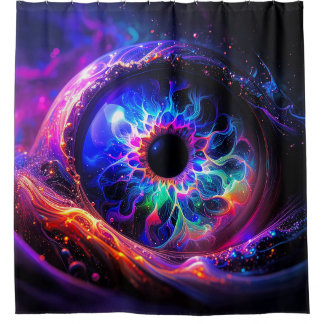 All Seeing Eye 014 Shower Curtain